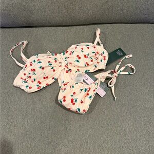 Cherry Print Bikini Set